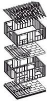 Engineered timber frame panel construction
